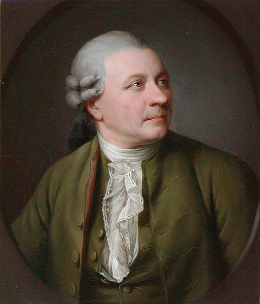 Portrait of Friedrich Gottlieb Klopstock (1724-1803), German poet